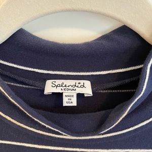 Splendid Mock Neck Sleeveless Dress